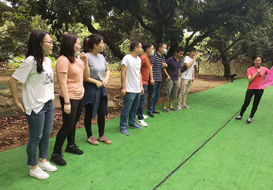 “挑戰(zhàn)自我，凝聚力量，熔煉一流團(tuán)隊(duì)” 廣東優(yōu)科檢測戶外拓展活動
