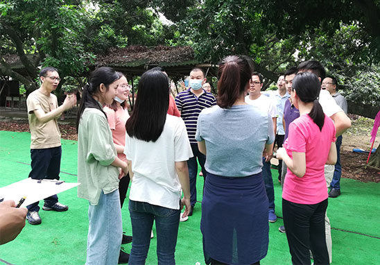 “挑戰(zhàn)自我，凝聚力量，熔煉一流團(tuán)隊(duì)” 廣東優(yōu)科檢測戶外拓展活動