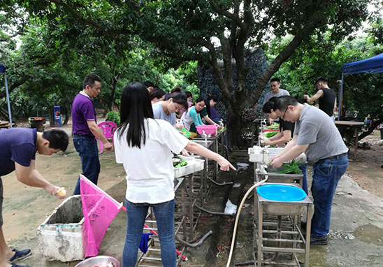 “挑戰(zhàn)自我，凝聚力量，熔煉一流團(tuán)隊(duì)” 廣東優(yōu)科檢測戶外拓展活動